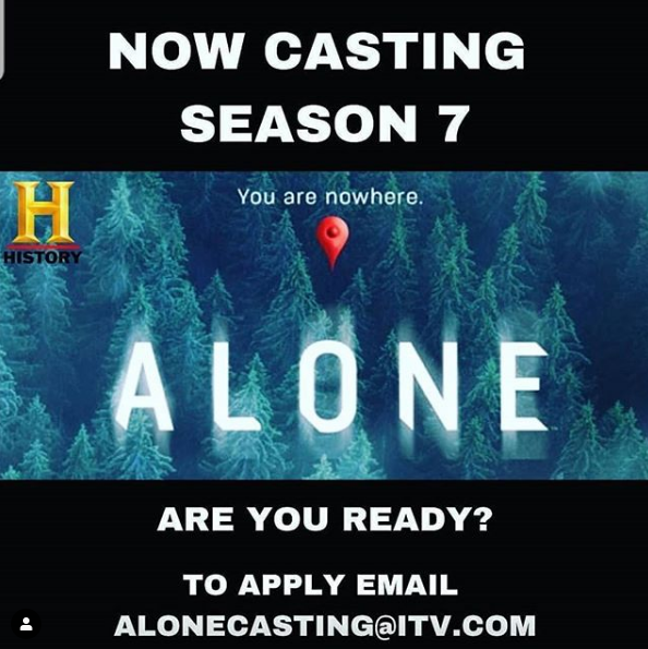Casting for Alone Season 7 is Open!